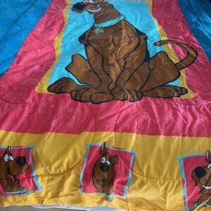 Vintage Scooby Doo Hannah-Barbera 1999 Twin Size Comforter Reversible